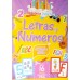 Letras y números: libro educativo 24 pág, tapa blanda, 27x19 cm + 16 cartas para jugar