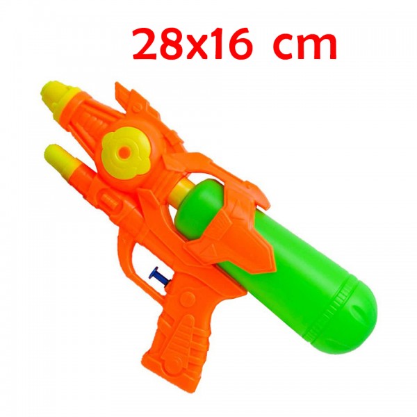 Pistola de agua 28x16 cm, distintas combinaciones de colores
