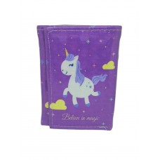 Billetera infantil 12x9 cm, acolchadas, con cierre metálico y compartimentos - Bijouterie Infantil x Mayor