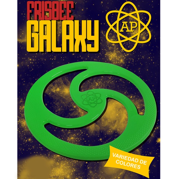 Frisbee Galaxy, para jugar al aire libre, variedad de colores