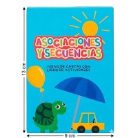Juego de Cartas Asociaciones y Secuencias con Libro de Actividades - Barco de Papel