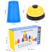 Juego de Vasos de Velocidad con Timbre y Tarjetas – Desafío Didáctico Mental Juego de Vasos de Velocidad con Timbre y Tarjetas – Desafío Didáctico Mental