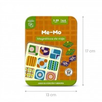 Juego de Memoria Me-Mo Magnético de Viaje - Barco de Papel