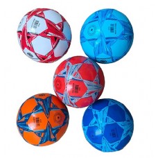 Pelota de Fútbol N°5 Estampado Estrellas Variedad de Colores - Ideal Entrenamiento y Desarrollo Motriz