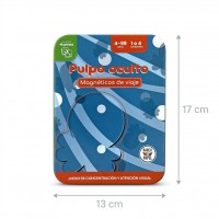 Juego Pulpo Oculto Magnético de Viaje - Barco de Papel