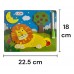 Rompecabezas con Pizarrón Didáctico 2 en 1 para Niños - En Inglés - Con Marcador Rompecabezas con Pizarrón Didáctico 2 en 1 para Niños - En Inglés - Con Marcador