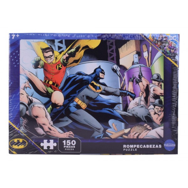 Rompecabezas Puzzle 150 piezas DC, en caja, distintos personajes