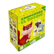 Rompecabeza Infantil + 2 Años Conociendo El Bosque - 8 Rompecabezas