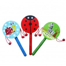 Tambor de Madera Infantil Didáctico - Instrumento Musical Montessori - Juguetes por Mayor