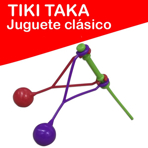 Tiki taka tradicional, juego clásico, varios colores