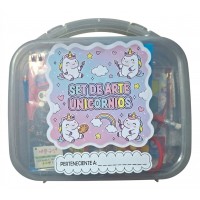 Set de Arte "Mundo Unicornio" - Set Creativo de 9 Elementos para Niñas