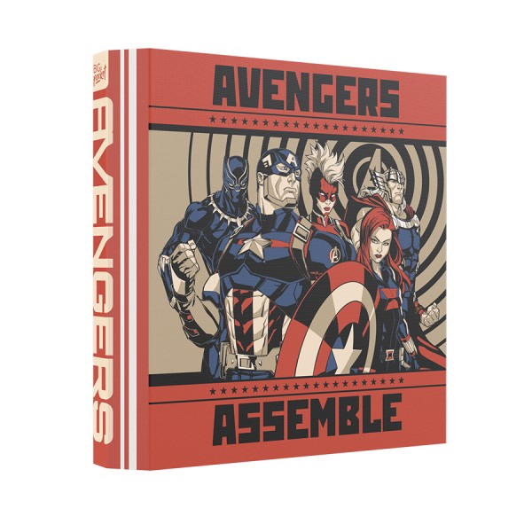 Carpeta 3 Anillos (3x40) Avengers Historieta 2024 PPR Big Life