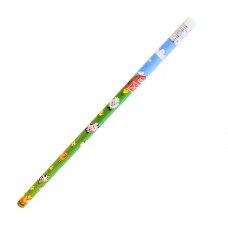 Lápiz de Grafito con Gomita de Animales de la Granja - Colección Kawaii - Librería x Mayor