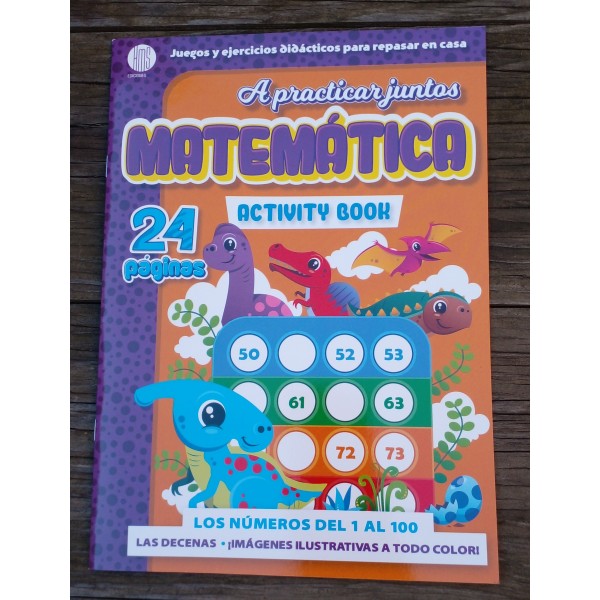A practicar juntos: Matemática, libro de actividades, 24 páginas, 28x20 cm, Activity Book