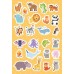 Animales de la A a la Z: libro de actividades con stickers, 23x31 cm, 32 páginas