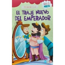 Aprendiendo a leer El traje nuevo del emperador: libro de cuentos, tapa blanda, 22x14 cm, 32p Nivel 0: 4 a 5 años | Pre-Lectura por Mayor