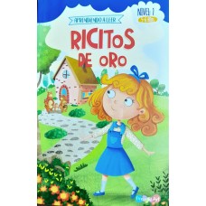Aprendiendo a leer Ricitos de oro: libro de cuentos, tapa blanda, 22x14 cm, 32p Nivel 1: 5 a 6 años