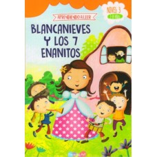 Aprendiendo a leer Blancanieves y los 7 Enanitos – Primeras Lecturas que Enamoran y Empoderan 22x14 cm 32 p