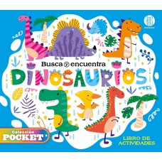Busca y encuentra Dinosaurios: libro para colorear 24 páginas, 21x23 cm - Libros de Dinos x Mayor