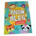 Coloreando animales geniales: libro infantil para pintar 28x21 cm, 16 láminas para colorear