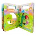 Dinosaurios - Libro Infantil Aprende y Diviértete - Libro Tapa Dura Troquelado - 15x20 cm - 10 páginas