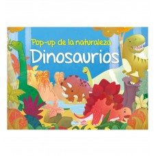 Dinosaurios Pop Up – Un viaje jurásico que despierta asombro y curiosidad infantil - Tapa acolchada 26x20 cm 10 páginas