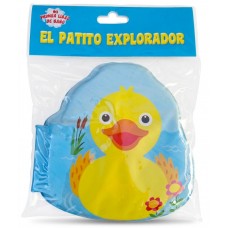 Libro De Baño El Patito Explorador 15x20 cm - Acolchado Infantil Impermeable