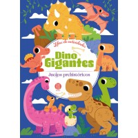 Libro de Actividades Infantil "Dino Gigantes: Juegos prehistóricos" (20x28 cm) - 16 pág
