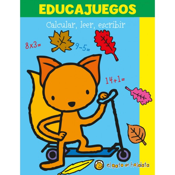 Educajuegos: libro para jugar, aprender y divertirse, 32 pág, 24x17 cm, El Gato de Hojalata