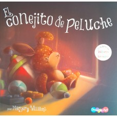 Libro de cuentos El conejito de peluche: 21x21 cm, tapa blanda, papel ilustración, 24 páginas