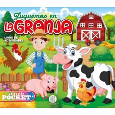 Juguemos en la granja: libro de actividades 24 páginas, 21x23 cm, a todo color - Libros Infantiles x Mayor