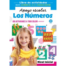 Libro de Actividades: Apoyo Escolar Los Números - Nivel Inicial - 60 Actividades a Todo Color