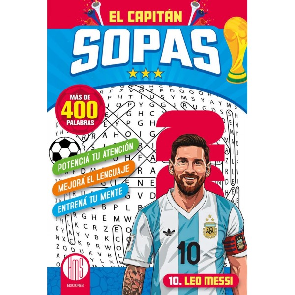 Sopas de Letras: Tapas de la Selección Argentina (15x23 cm - 32 Págs) Sopas de Letras: Tapas de la Selección Argentina (15x23 cm - 32 Págs)