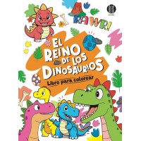 El Reino de los Dinosaurios (23x31 cm - 16 Págs) - Libros Infantiles x Mayor