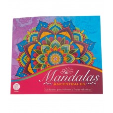 Mandalas Ancestrales para Pintar 21x23 cm – Libro Creativo de Arte y Relajación para Grandes y Chicos