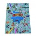 Tatoos para colorear: libro infantil para pintar 28x21 cm, 16 láminas para colorear