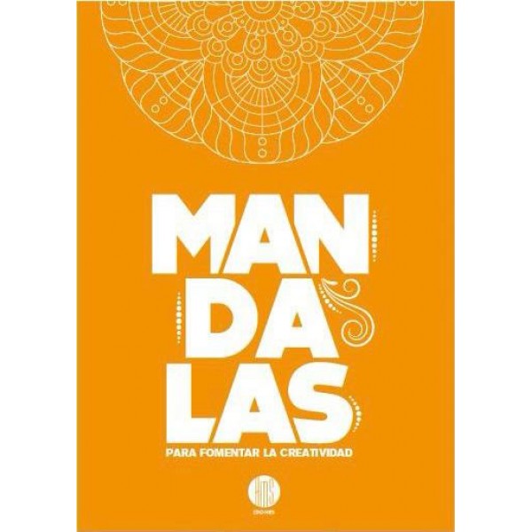 Mandalas para fomentar la creatividad: libro de tapa blanda, 21x23 cm, 12 diseños para colorear