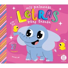 Mis Primeras Letras para Trazar – Aprender jugando con ternura y alegría - 24 páginas - 21x23 cm